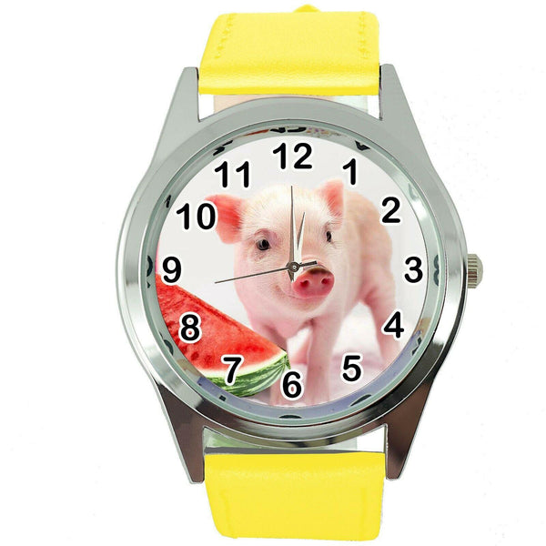 BABE PIGLET PIG LOVER HOG CUTE PIGGY FILM MOVIE YELLOW LEATHER CD DVD TV WATCH
