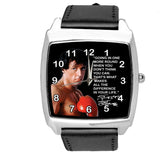 SYLVESTER STALONE ROCKY BOXING FILM DVD GYM SPORT MOTIVATION BLACK SQUARE WATCH
