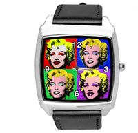 MARILYN MONROE WARHOL POPART PINUP GIRL BLACK LEATHER SQUARE CD DVD MOVIE WATCH