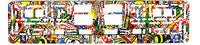 STICKERS TUNING Car Number Plate Surround Holder FOR ANY CAR, TRUCK VAN TRAILER