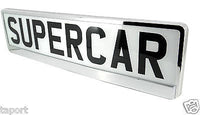 CAR NUMBER PLATE HOLDER SURROUND FRAME BEST SUPER CHROME SUPERCHROME TUNNING