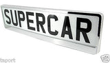 CAR NUMBER PLATE HOLDER SURROUND FRAME BEST SUPER CHROME SUPERCHROME TUNNING