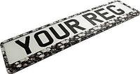 SKULLS TUNING Car Number Plate Surround Holder FOR ANY CAR, TRUCK VAN TRAILER