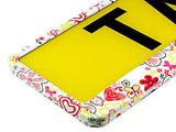 FLOWERS TUNING Car Number Plate Surround Holder FOR ANY CAR, TRUCK VAN TRAILER