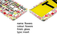 FLOWERS TUNING Car Number Plate Surround Holder FOR ANY CAR, TRUCK VAN TRAILER