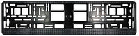 CARBON APPEARANCE Car Number Plate Surround Holder FOR ANY CAR TRUCK VAN TRAILER