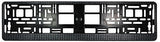 CARBON APPEARANCE Car Number Plate Surround Holder FOR ANY CAR TRUCK VAN TRAILER