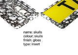 SKULLS TUNING Car Number Plate Surround Holder FOR ANY CAR, TRUCK VAN TRAILER