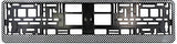 CARBON RALLY Car Number Plate Surround Holder FOR ANY CAR TRUCK VAN TRAILER
