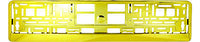 SUPER CHROME GOLD Car Number Plate Surround Holder FOR ANY CAR TRUCK VAN TRAILER