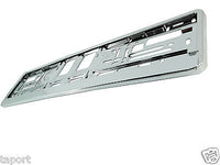 CAR NUMBER PLATE HOLDER SURROUND FRAME BEST SUPER CHROME SUPERCHROME TUNNING