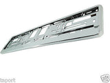 CAR NUMBER PLATE HOLDER SURROUND FRAME BEST SUPER CHROME SUPERCHROME TUNNING