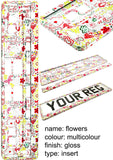 2x CAR NUMBER PLATE HOLDER WITH CUSTOMISED TEXT OR DESIGN FOR ANY CAR BUSINESS WEDDING ADVERT