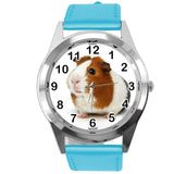 BLUE LEATHER GUINEA PIG MINI HOG CAVIA CUTE SWINKA MORSKA FILM CD DVD TV WATCH