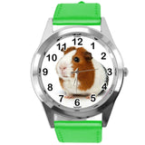 GREEN LEATHER GUINEA PIG MINI HOG CAVIA CUTE SWINKA MORSKA FILM CD DVD TV WATCH