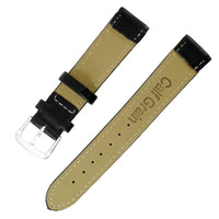 1x Black Color Mens Ladies High Quality Soft Leather Watch Slim Band Strap 22mm