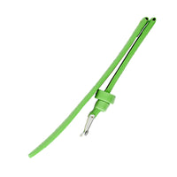 1x Green Color Mens Ladies High Quality Soft Leather Watch Slim Band Strap 22mm