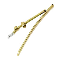 1x Gold Color Mens Ladies High Quality Soft Leather Watch Slim Band Strap 18mm