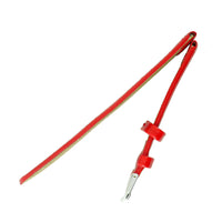 1x Red Color Mens Ladies High Quality Soft Leather Watch Slim Band Strap 22mm