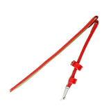 1x Red Color Mens Ladies High Quality Soft Leather Watch Slim Band Strap 22mm