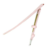 1x Pink Color Mens Ladies High Quality Soft Leather Watch Slim Band Strap 18mm