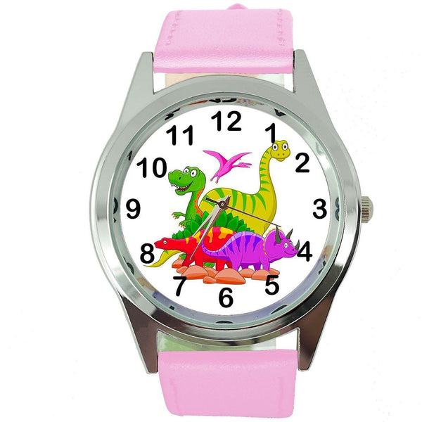 DINOSAURS Steel PINK LEATHER FILM MOVIE CARTOON ANIMATION DVD WATCH